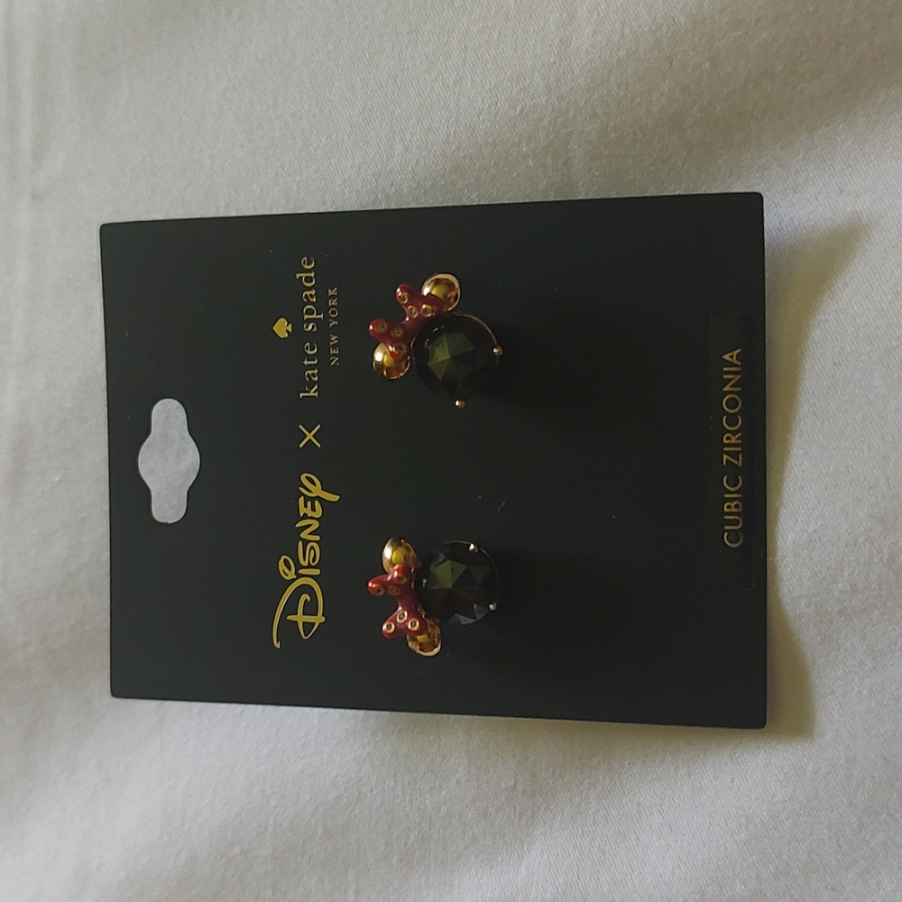 Disney X Kate Spade Minnie Mouse earrings